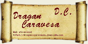 Dragan Čaraveša vizit kartica